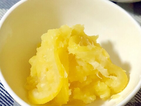 さつまいものレモン煮♩甘酸っぱい芋あんが美味☆